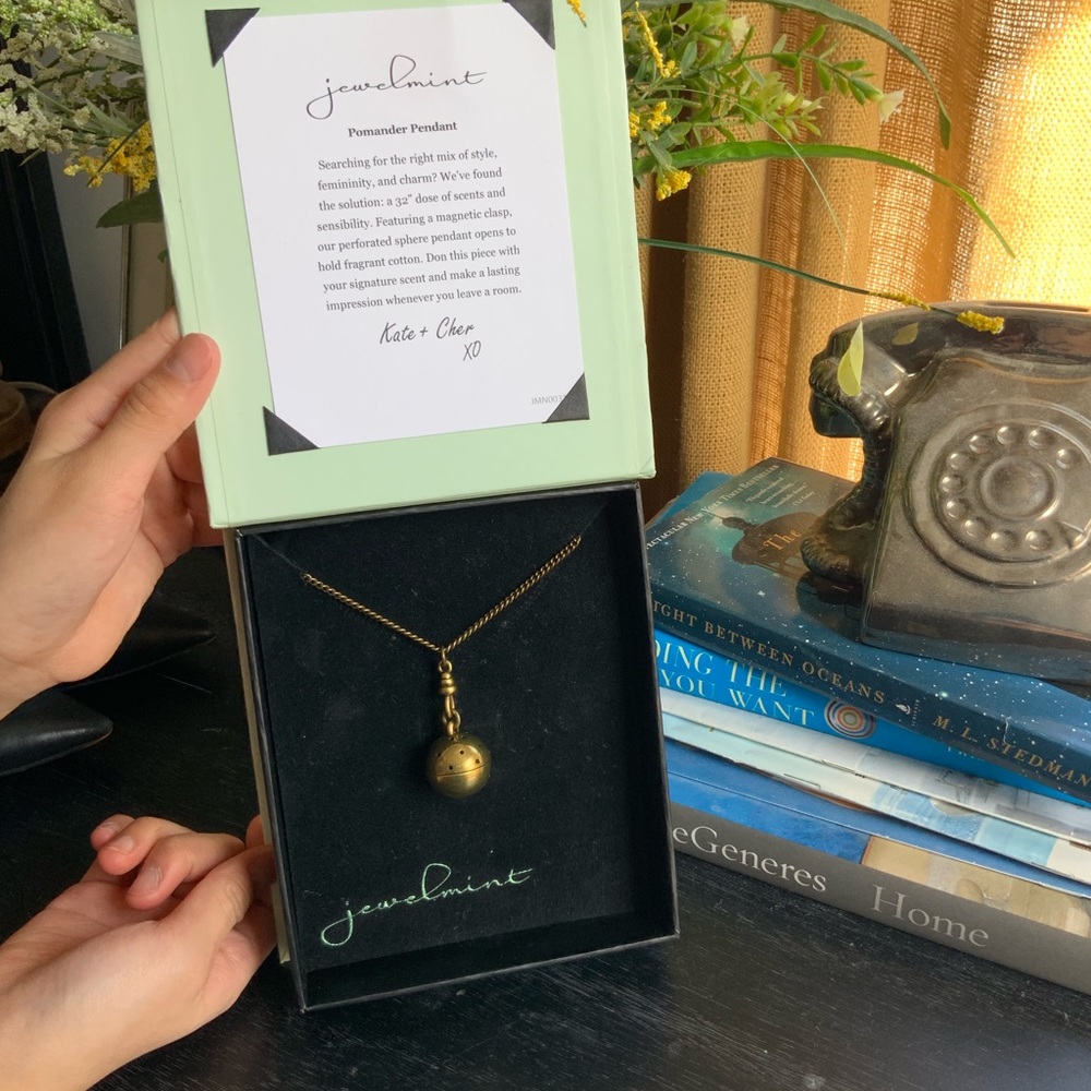 Jewelmint Pomander Pendant Necklace